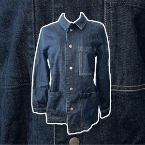 rag & bone Dark Blue Denim Jacket